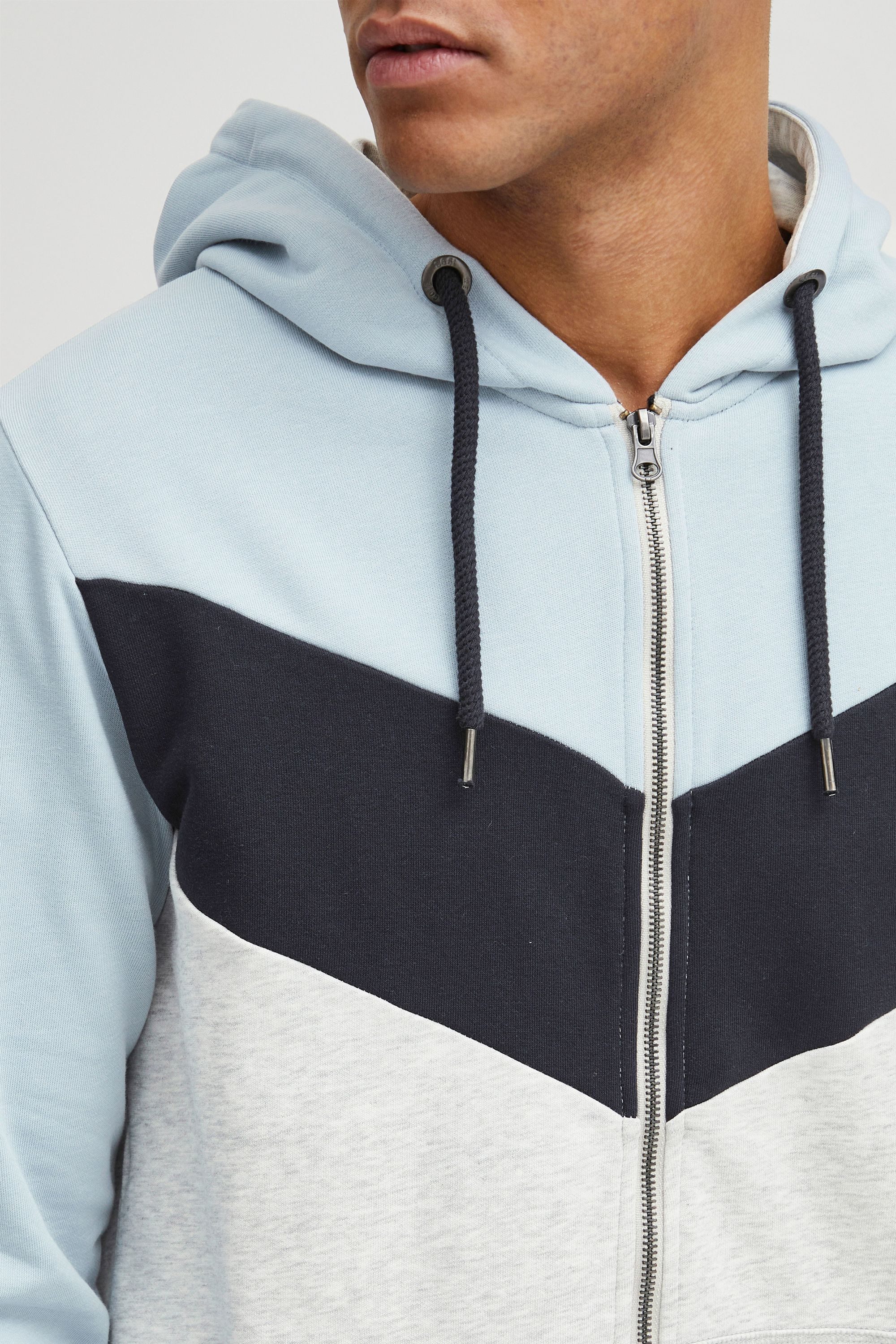 Indicode Kapuzensweatjacke IDPock Modischer Pullover