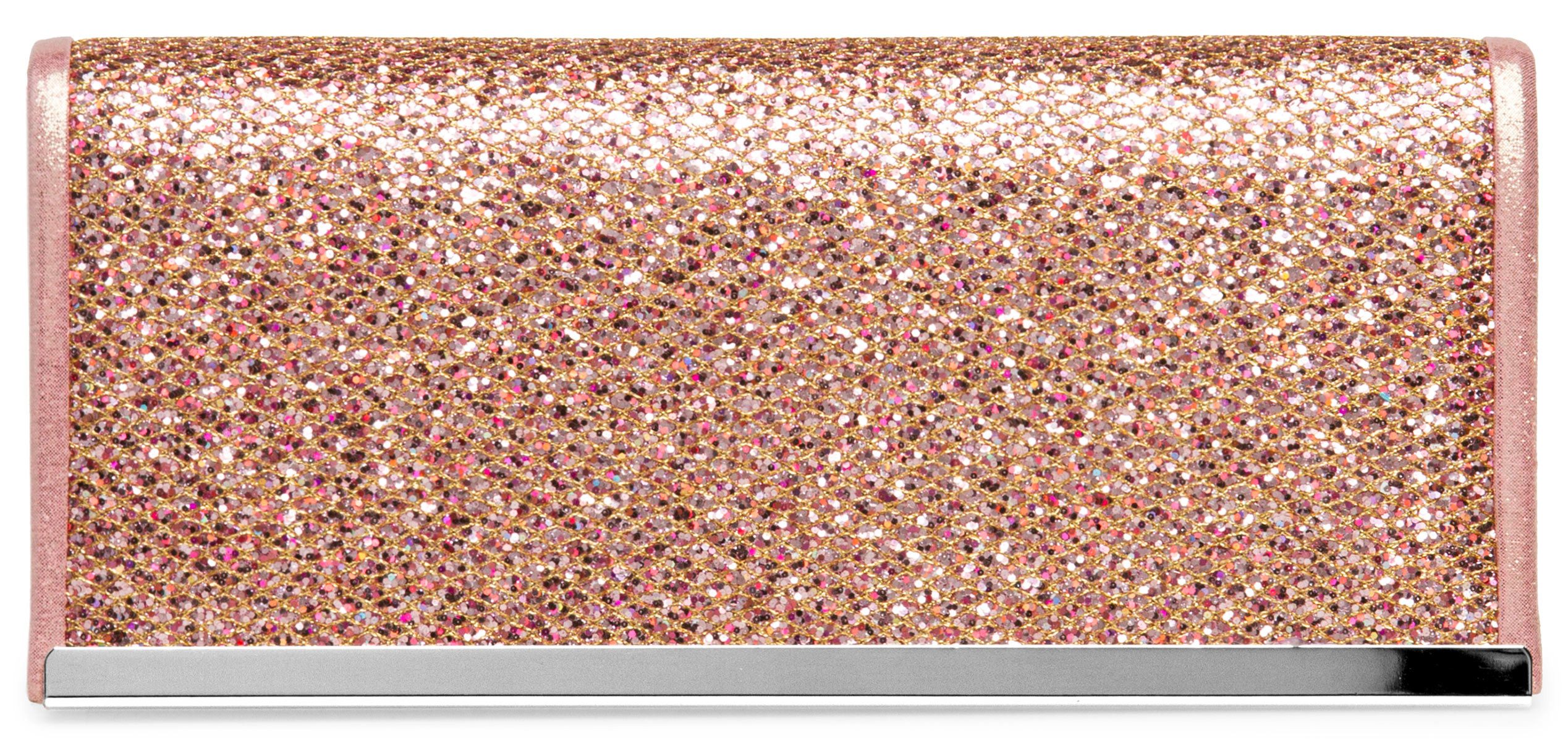 Clutch Caspar TA395 elegante Damen Glitzer Clutch Tasche Abendtasche