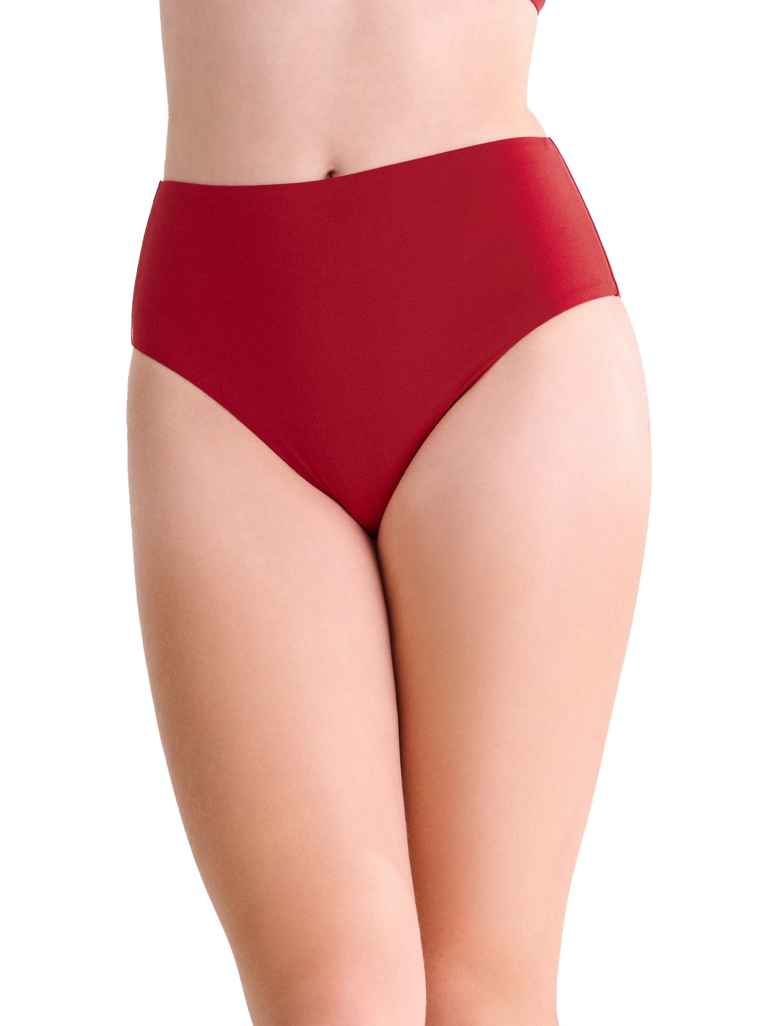 Lisca Bikini-Hose Bikini-Slip high-waist Portofino (Stück, 1-St) taillenhohe Schnittform, Clean-Chic Uni Color