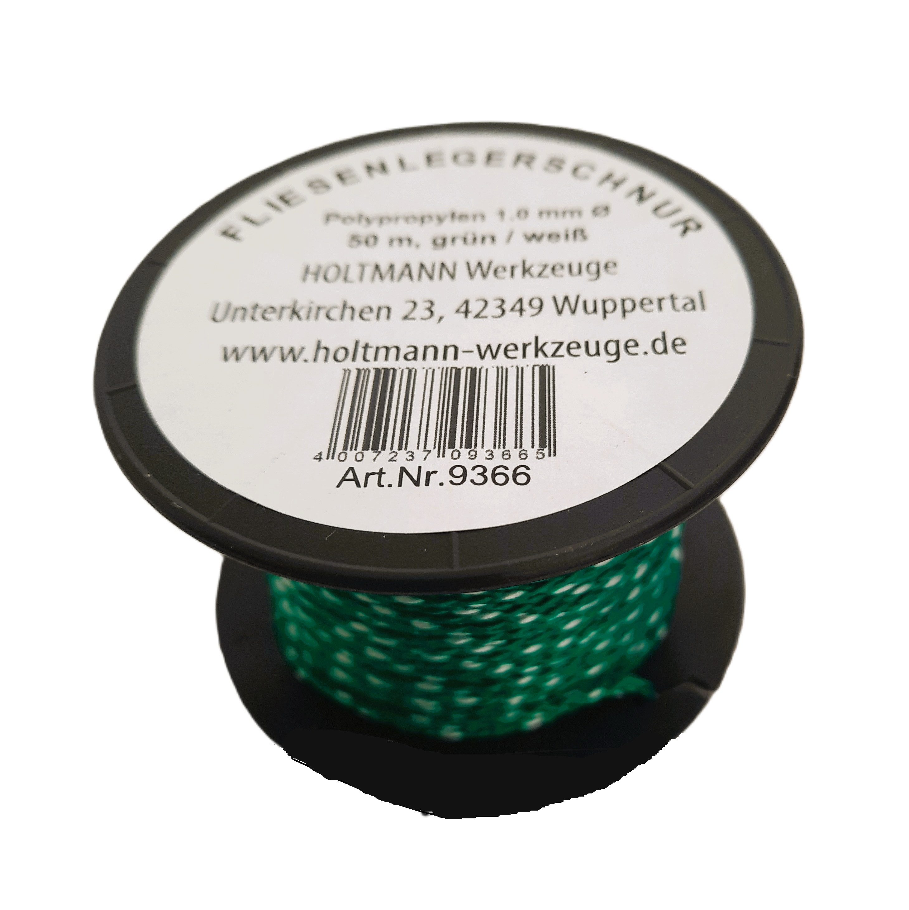 Hufa Fliesenkreuz Hufa Fliesenleger Schnur Ø 1.0mm x 50m grün/weiß