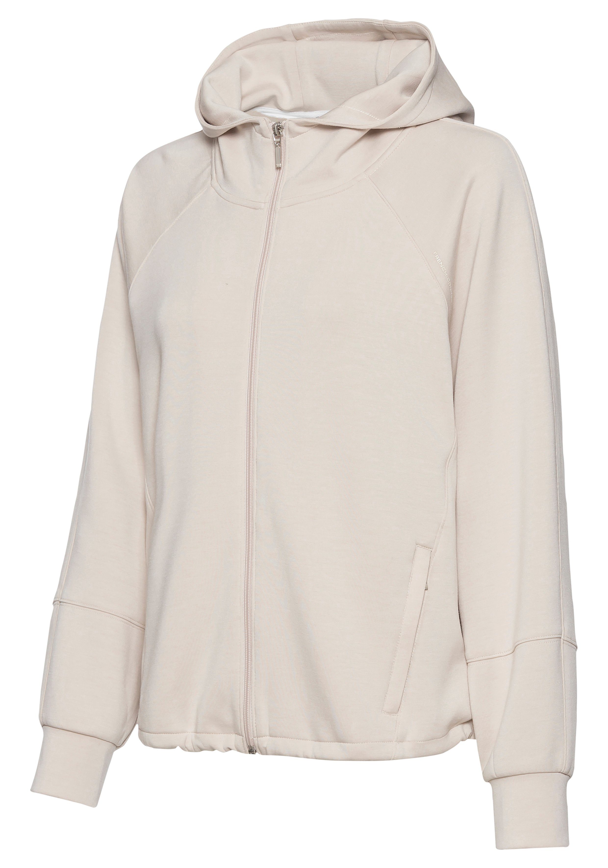 French Connection Sweatjacke mit seitlichen Reißverschlusstasche, Loungewear