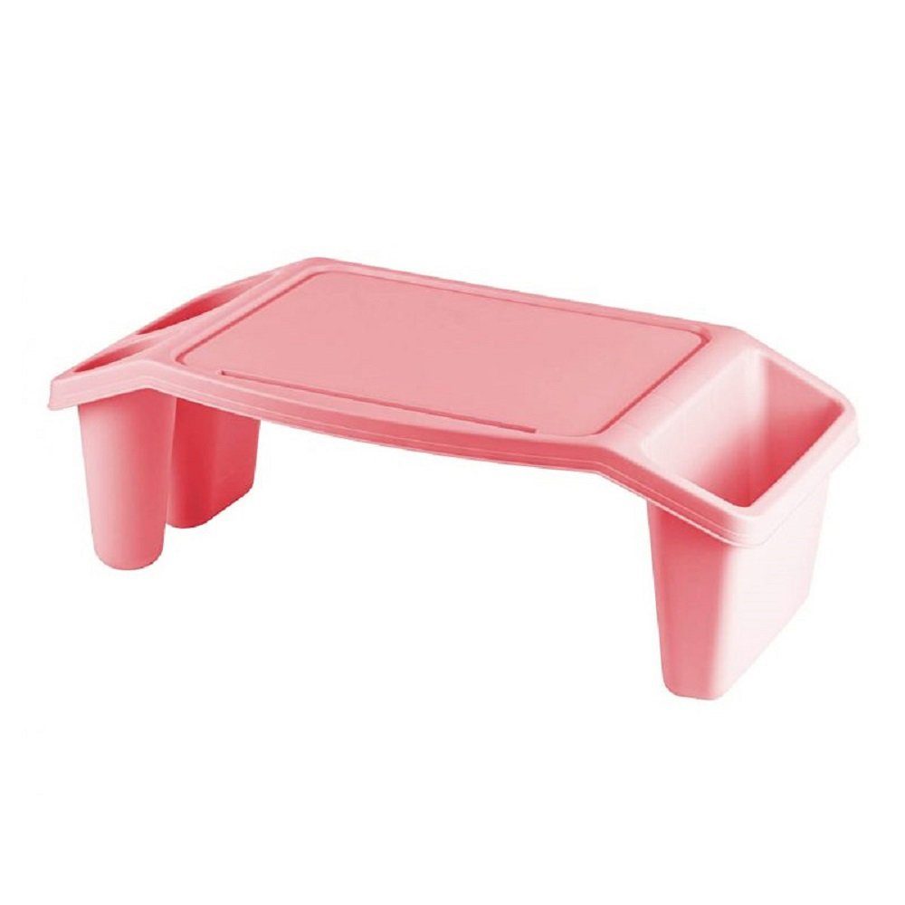 cofi1453 Schreibtisch Laptoptisch Schreibtischunterlage Aktivitätstisch 30x60x21cm Pink