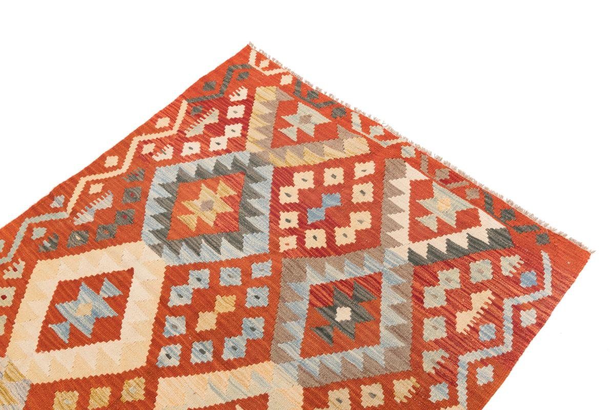 Orientteppich Kelim Afghan 111x144 mm rechteckig, Höhe: Orientteppich, Trading, Handgewebter Nain 3