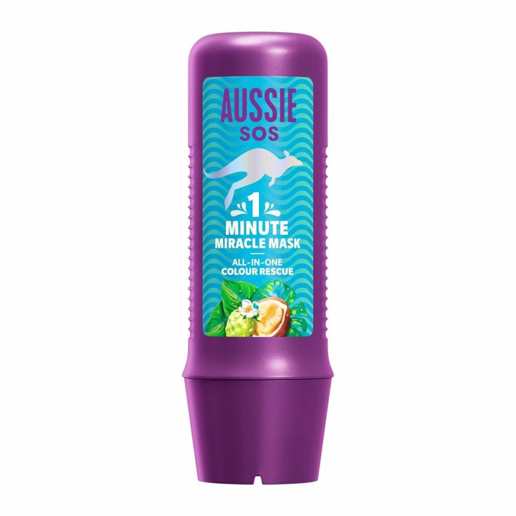 Aussie Догляд за волоссям-Set SOS 1 MINUTE MIRACLE COLOR RESCUE Maske 250 ml