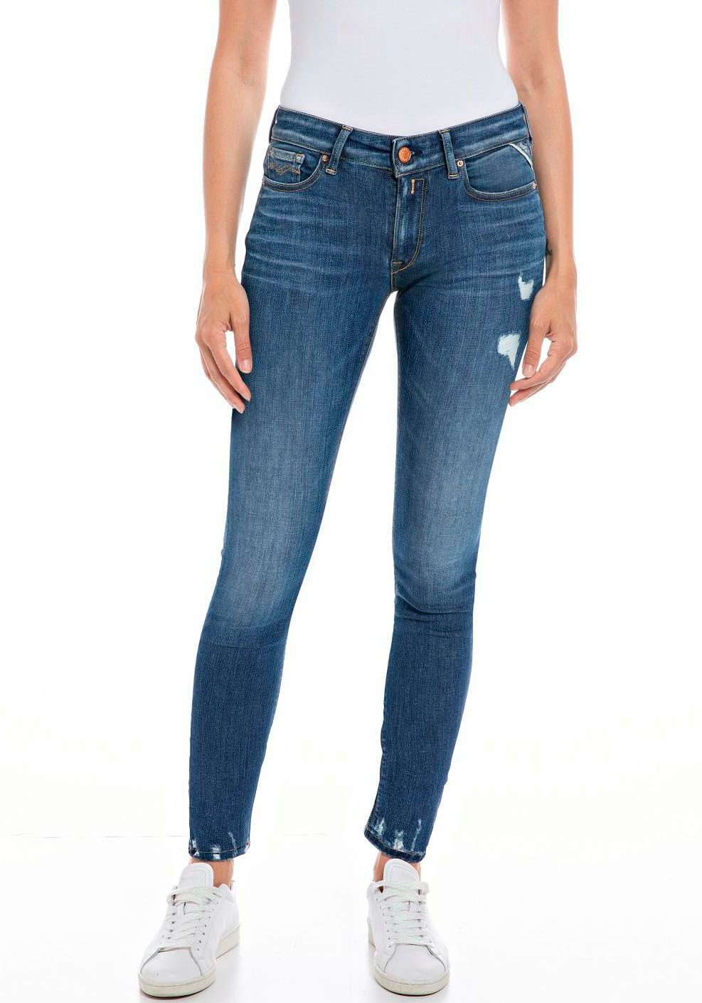 Replay 5-Pocket-Jeans NEW LUZ in Ankle-Länge