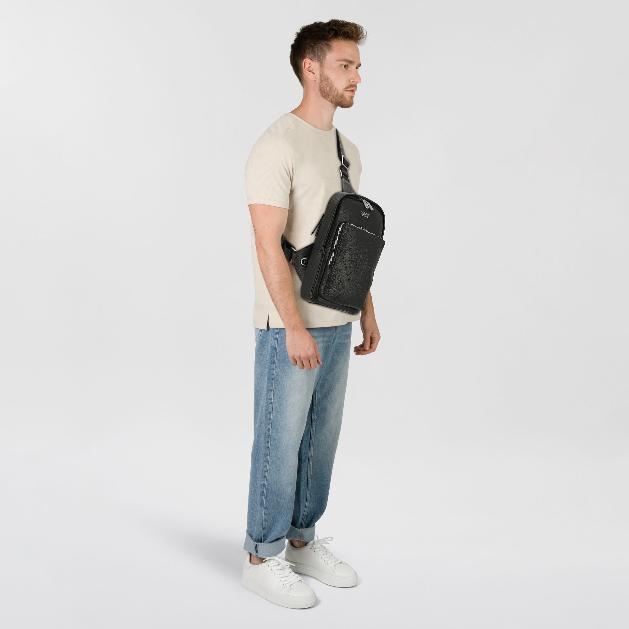 Guess Umhängetasche Boston, Polyurethan günstig online kaufen