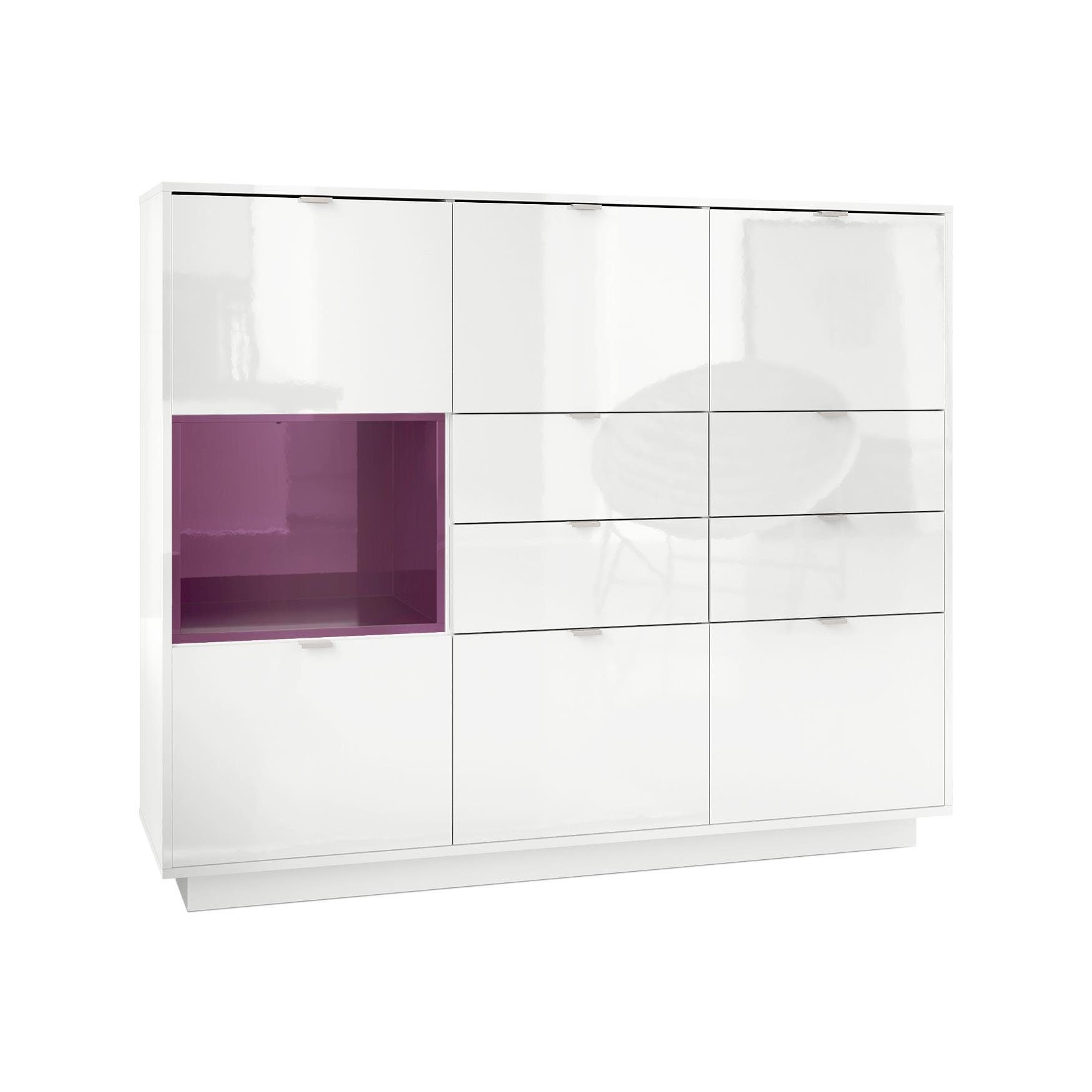 Vladon Highboard Metro V2 (Highboard, mit günstig online kaufen
