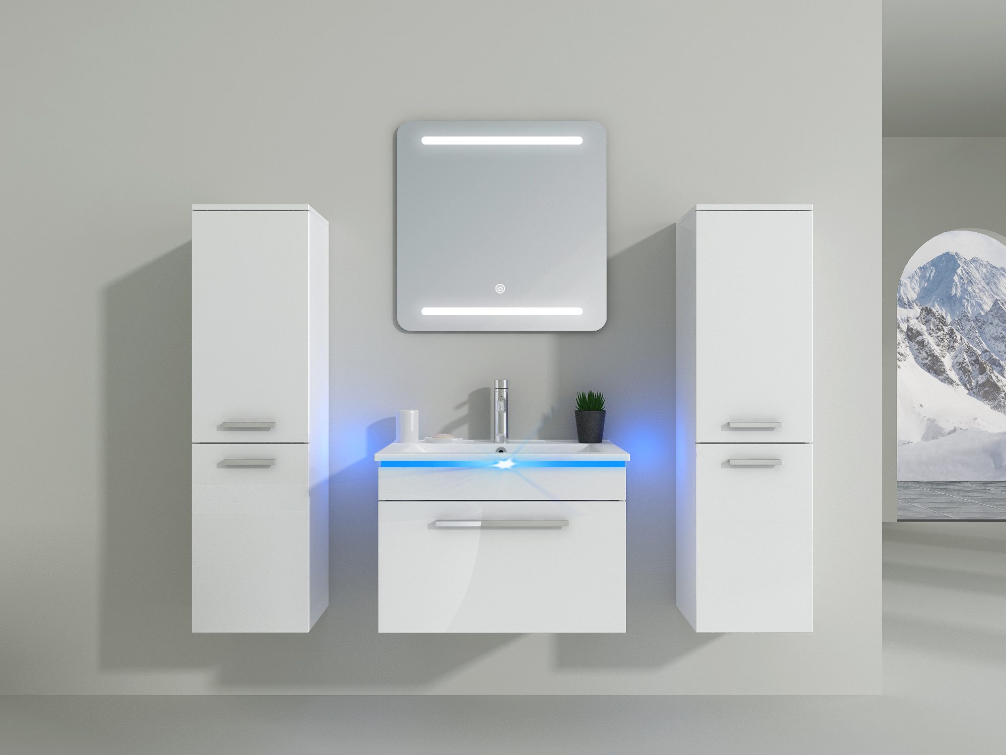 Faizee Home Badmöbel-Set Moderne Badmöbel in günstig online kaufen