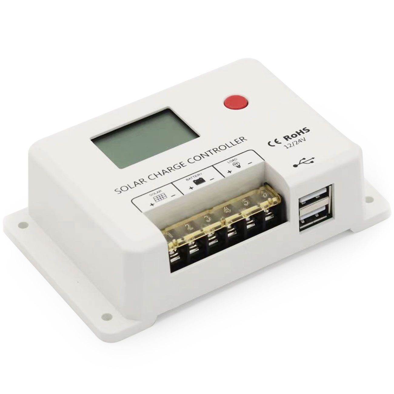 Technaxx Solarmodul 50W Solarpanel-Set, 10A PWM Laderegler, Monokristallin, USB, Camping, 50 W, Monokristallines 50W Solarset mit 10A PWM-Laderegler & USB-Ausgängen
