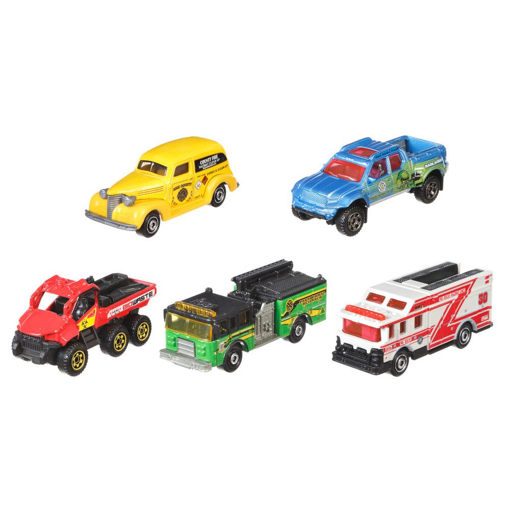 Mattel GmbH Spielzeug-Traktor Matchbox - Geschenkset - 5er Set - 1 Stück günstig online kaufen