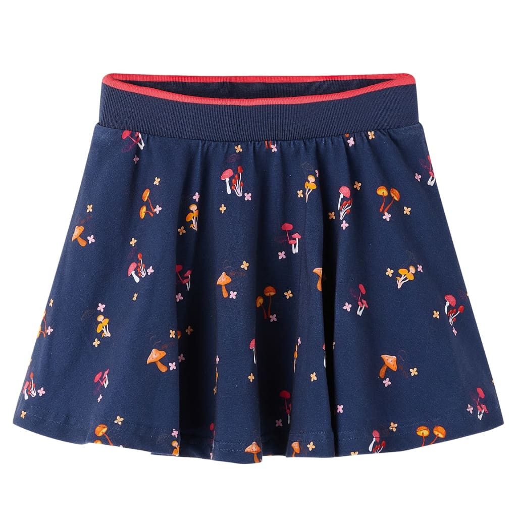 vidaXL Skaterrock Kinderrock Marineblau 116