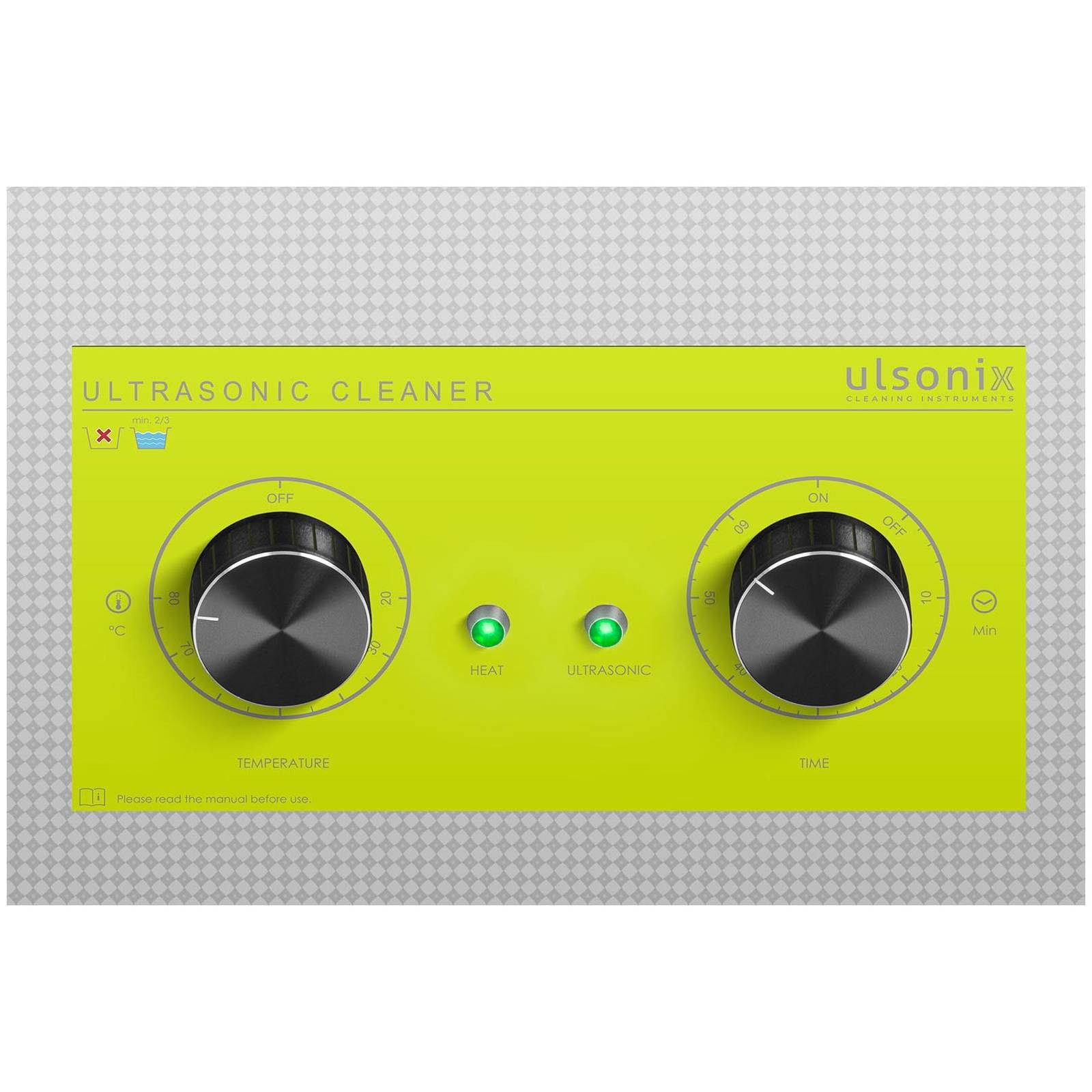 Ulsonix Ultraschallreiniger 4,5 L Ultraschallreinigungsgerät Ultraschallbad 120 W 40 kHz Timer, verschiedene Größen