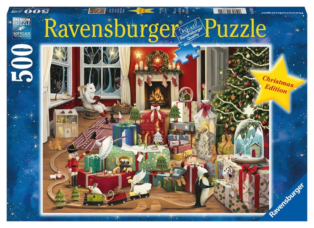 Ravensburger Puzzle 500 Teile Ravensburger 16862, Weihnachtszeit Puzzle Puzzleteile 500