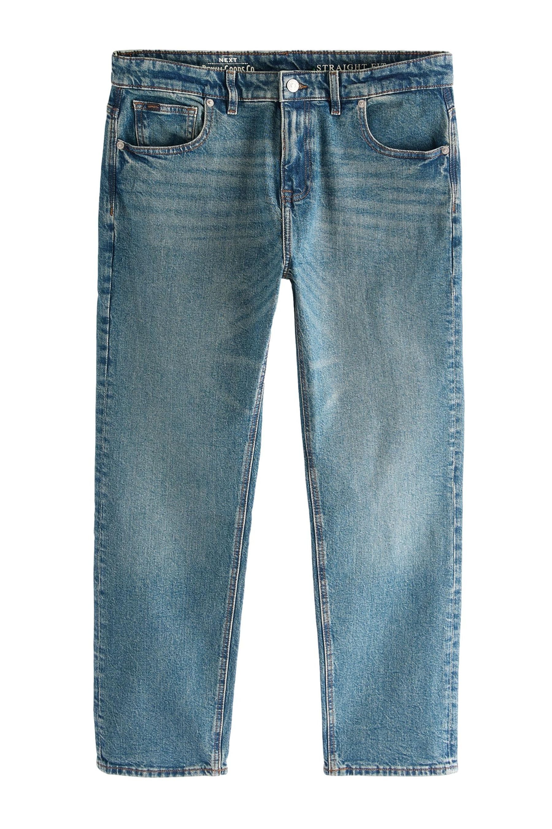 Next Straight-Jeans Authentic Straight Fit Stretchjeans, günstig online kaufen