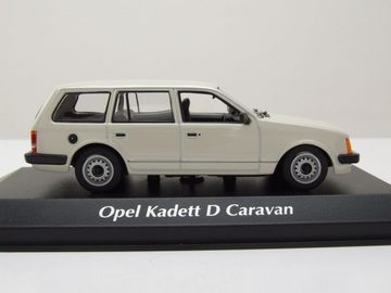 Maxichamps Modellauto Opel Kadett D Caravan Kombi 1979 weiß Modellauto 1:43 Maxichamps, Maßstab 1:43