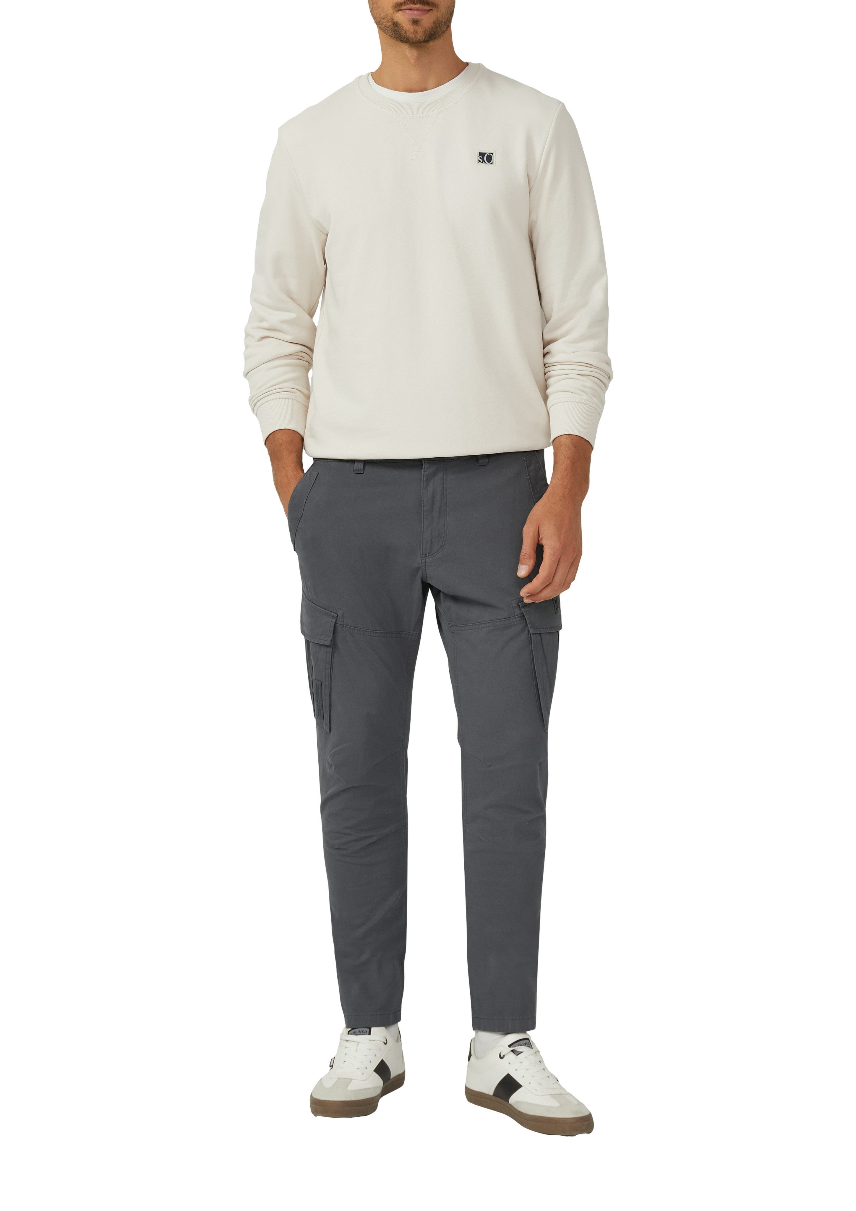 s.Oliver Cargohose mit Stretch und Viskose günstig online kaufen