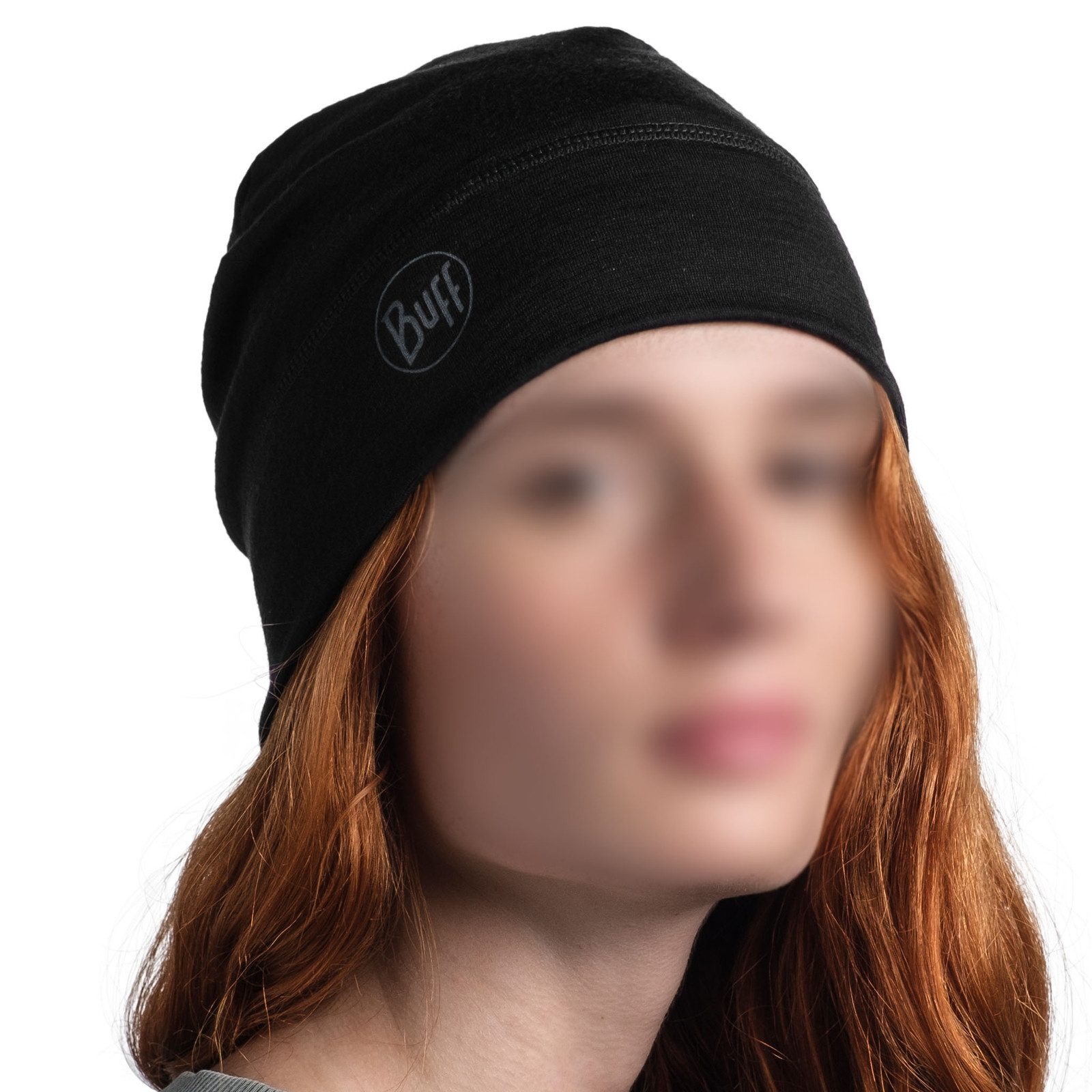 Buff Beanie Merino Lightweight aus Lightweight 125 g/m² Gewebe