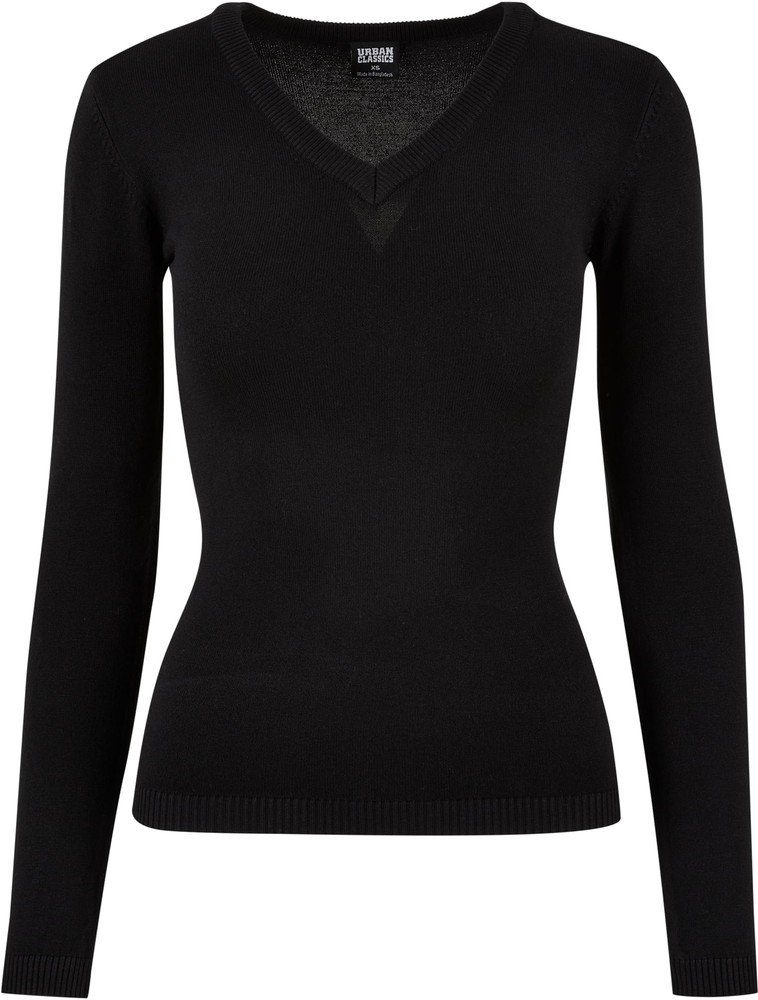 Ladies CLASSICS URBAN Sweater Rundhalspullover Knitted V-Neck