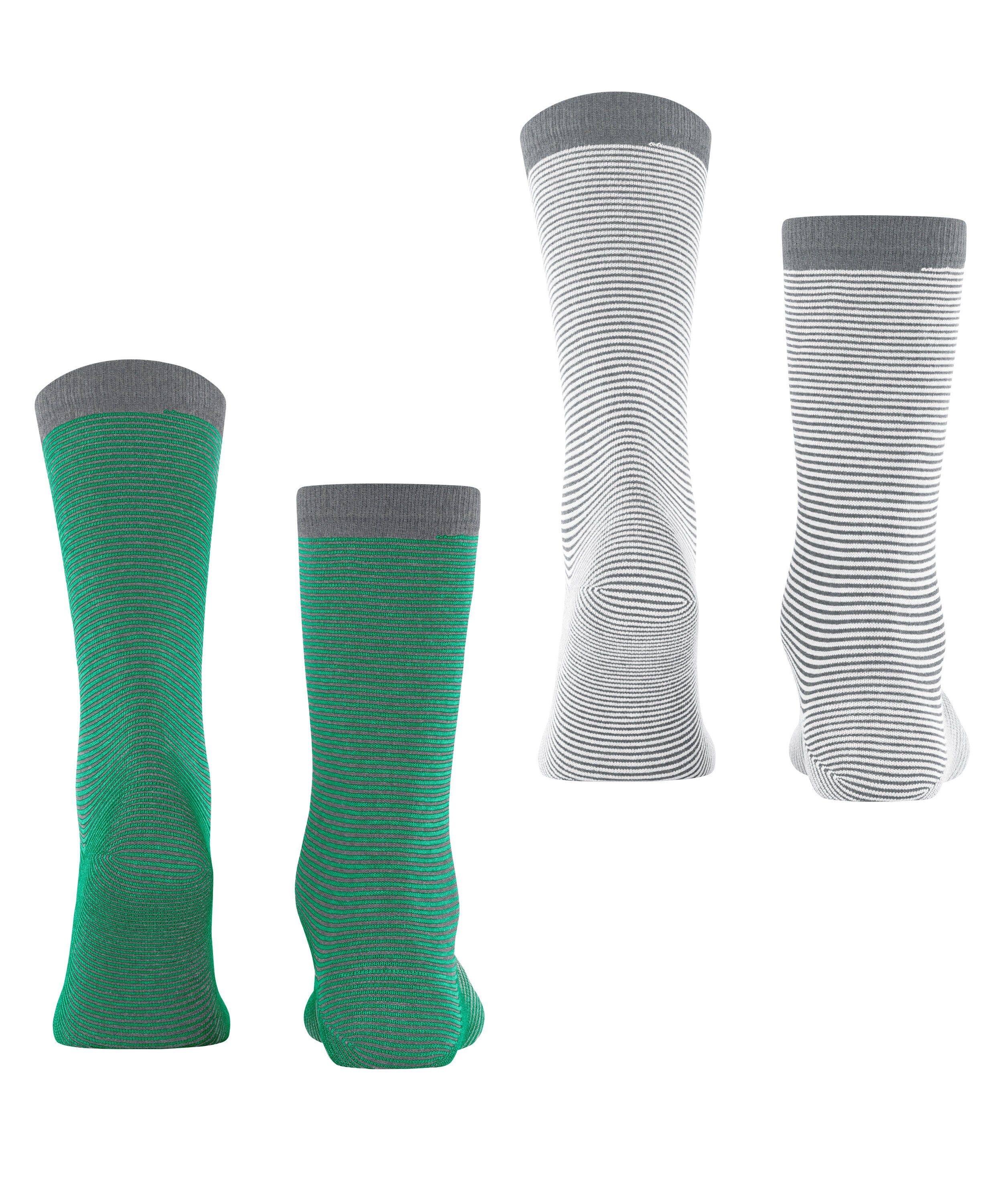 Esprit Socken Esprit Allover Stripe 2-Pack Herren (2-Paar)