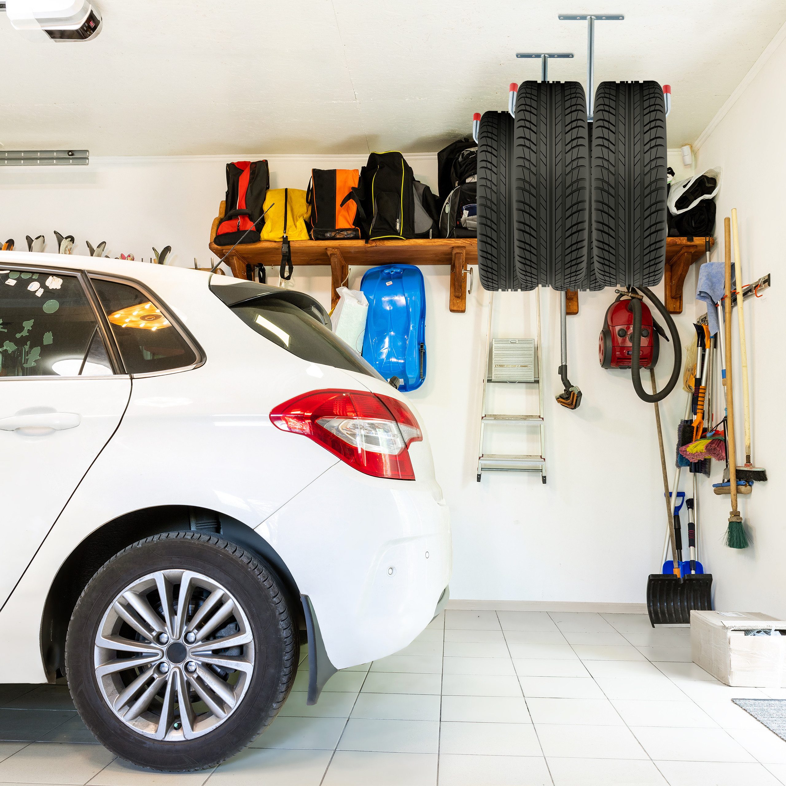 relaxdays Deckenhalter 2 Deckenhaken für Garage günstig online kaufen