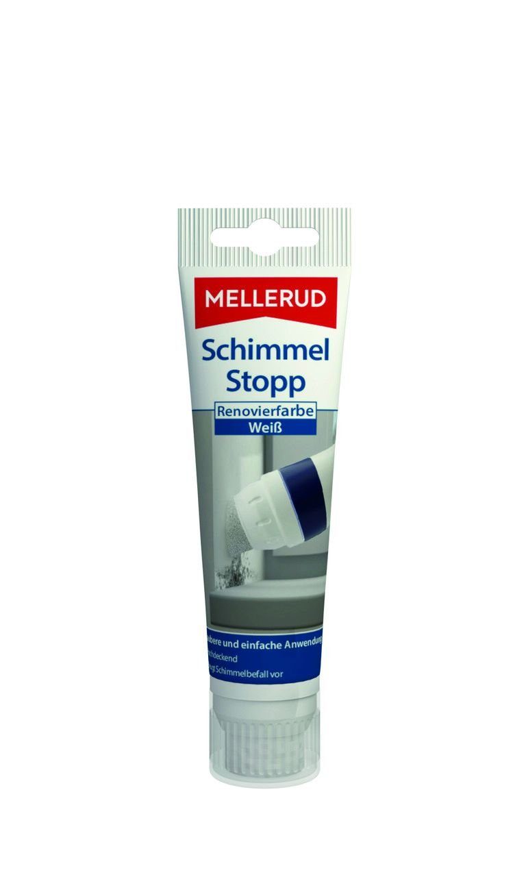 Mellerud Mellerud Schimmel Stopp Renovierfarbe 90 ml weiß Schimmelentferner