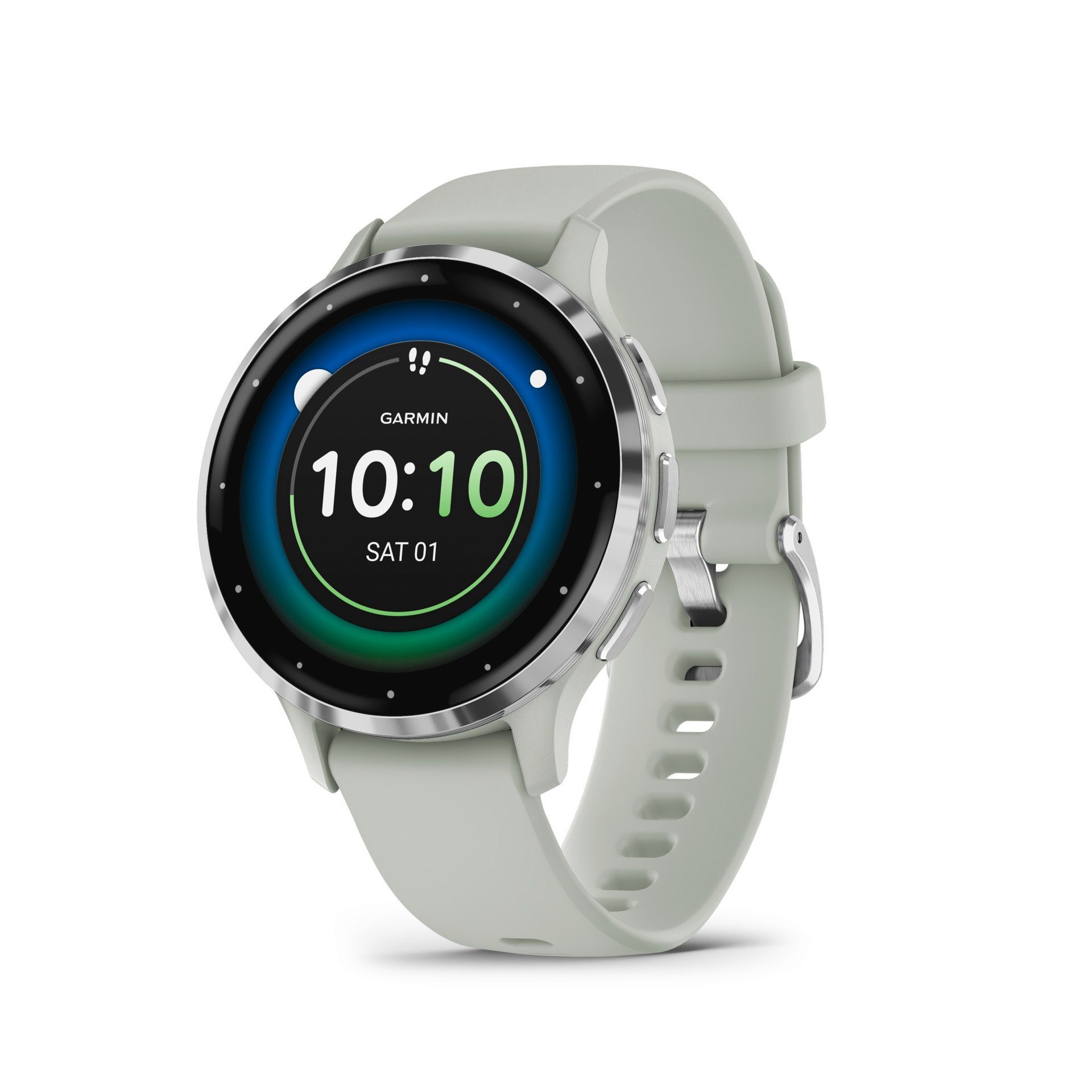 Garmin Venu 3S Silber/Grün
