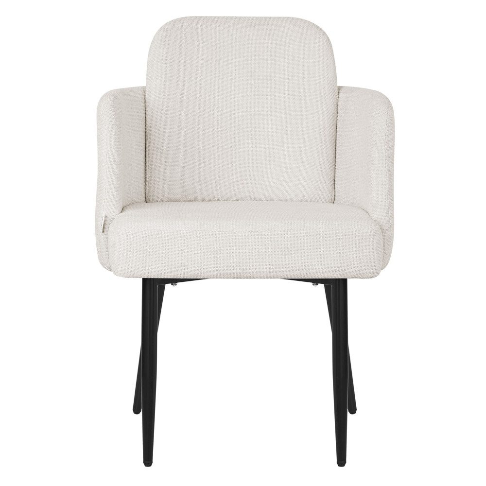 ML-DESIGN Polsterstuhl Esszimmerstühle mit Armlehne & Rückenlehne Ergonomische moderne Design (4 St), Armlehnstuhl mit Metallbeine 4er Set Beige Lounge Sessel bis 120kg