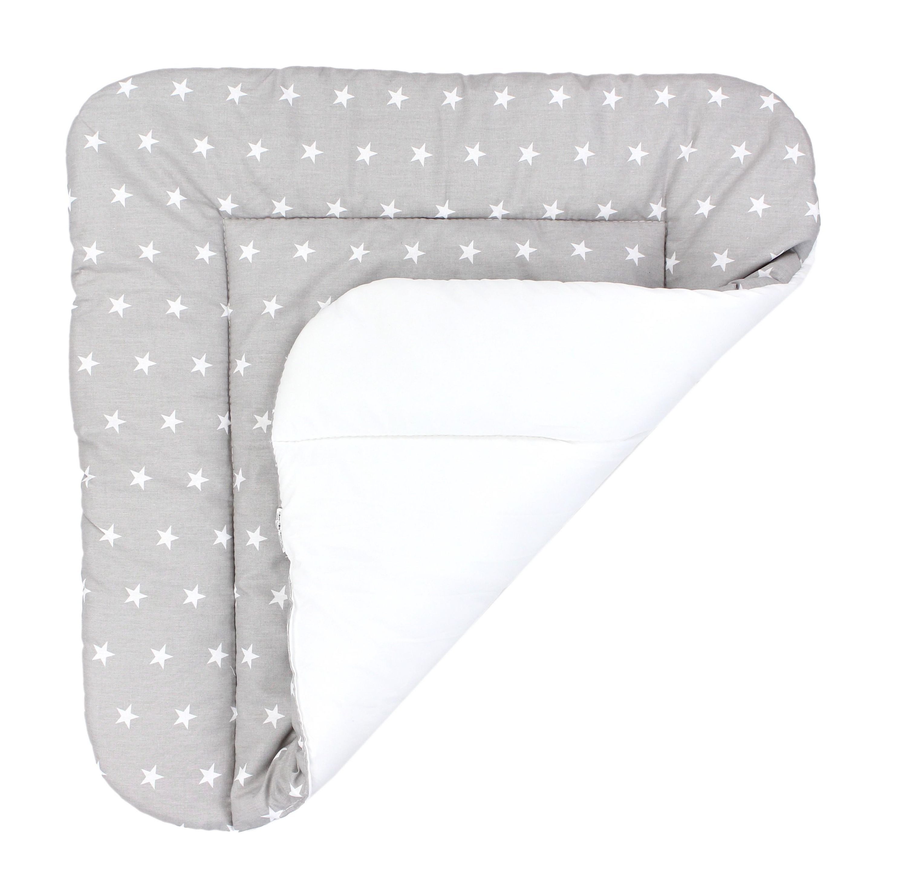 TupTam Wickelauflage TupTam Baby Wickeltischauflage mit Baumwollbezug Gemustert