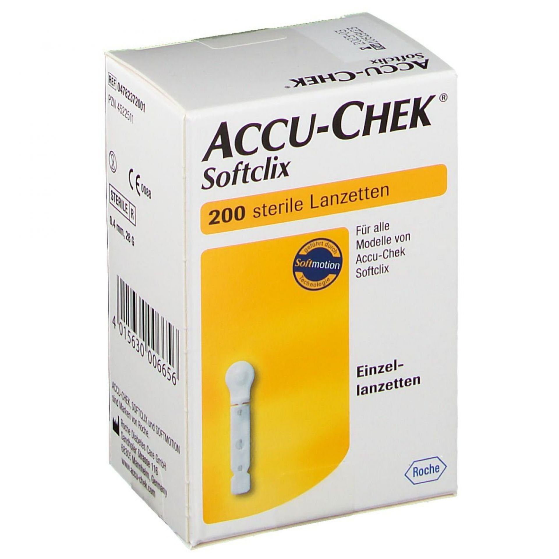 Lanzetten Accu-Chek Softclix Lanzetten Blutzucker 0,4mm