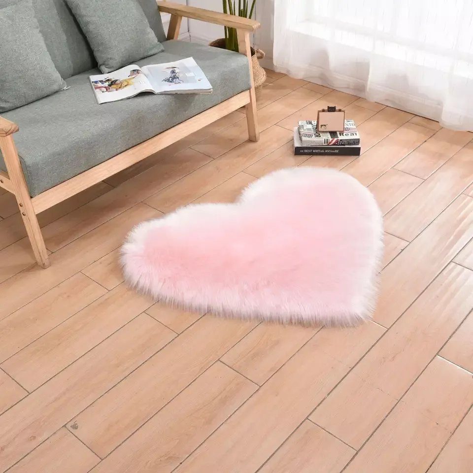 VewoTex Teppich Herzteppich » Flauschiger Teppich günstig online kaufen