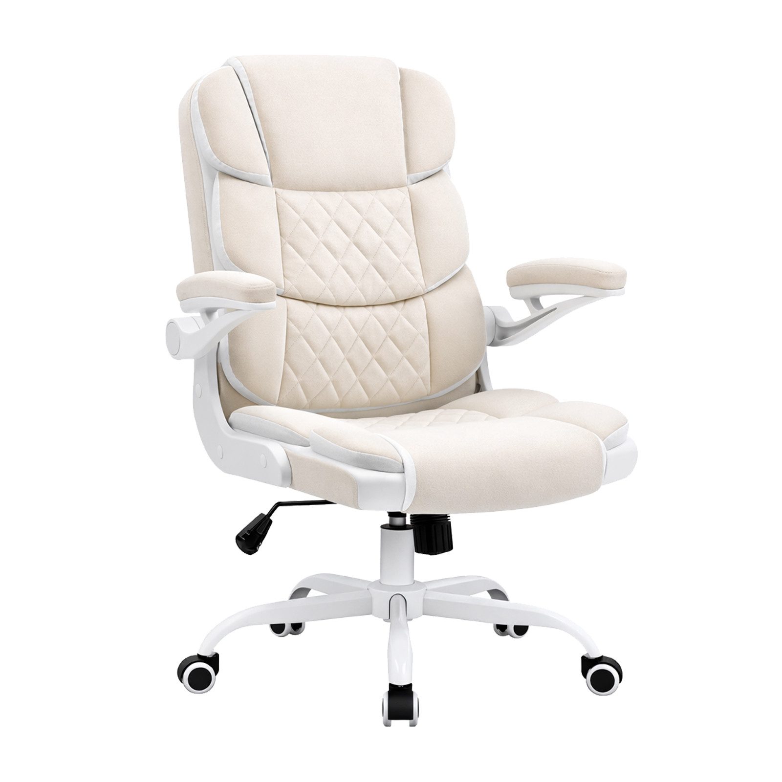 HTI-Living Drehstuhl Bürostuhl Jasper Velvet Beige (Stück, 1 St)