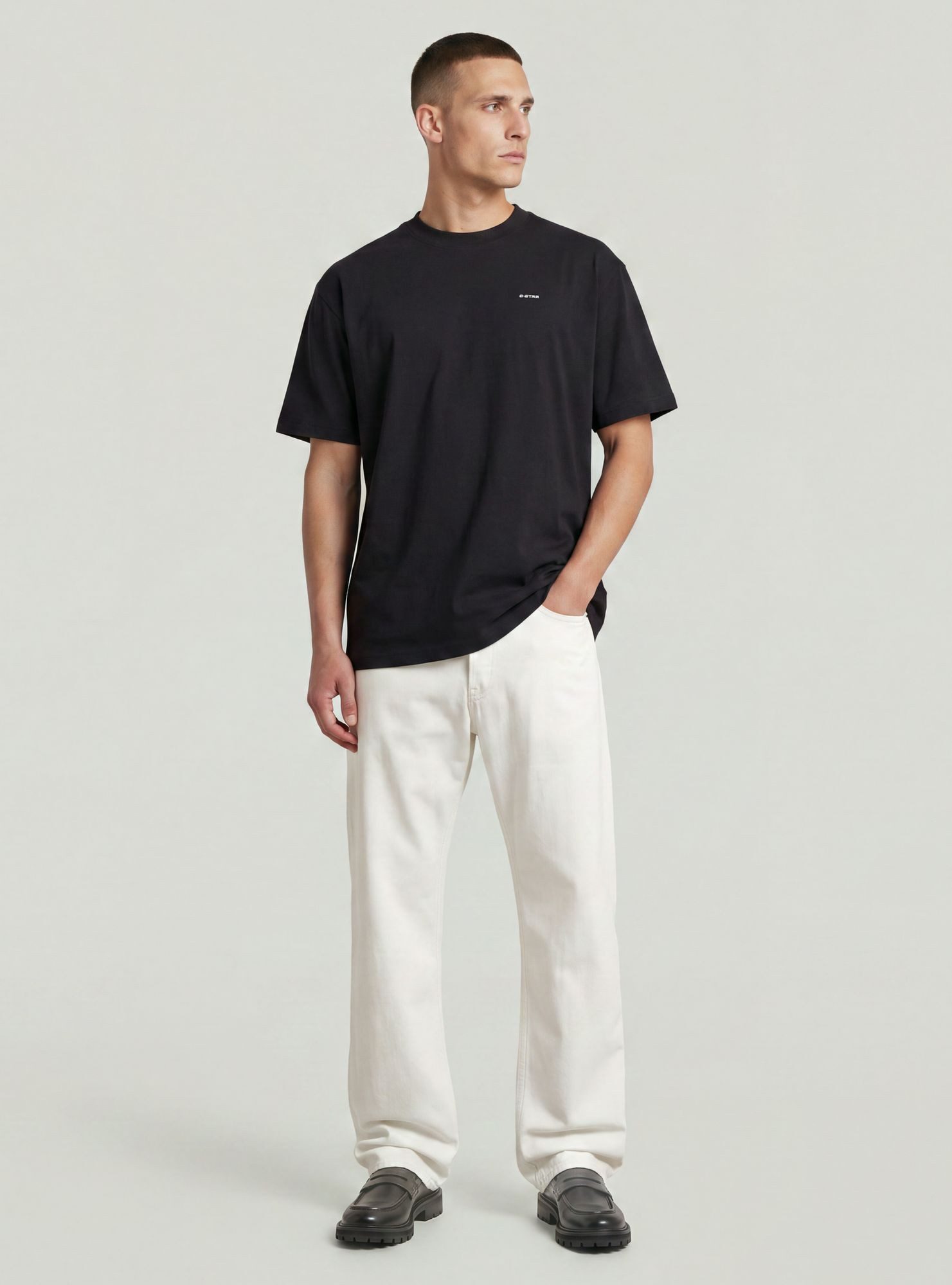 G-STAR T-Shirt Relaxed Base T-Shirt – Bild 3 von 5
