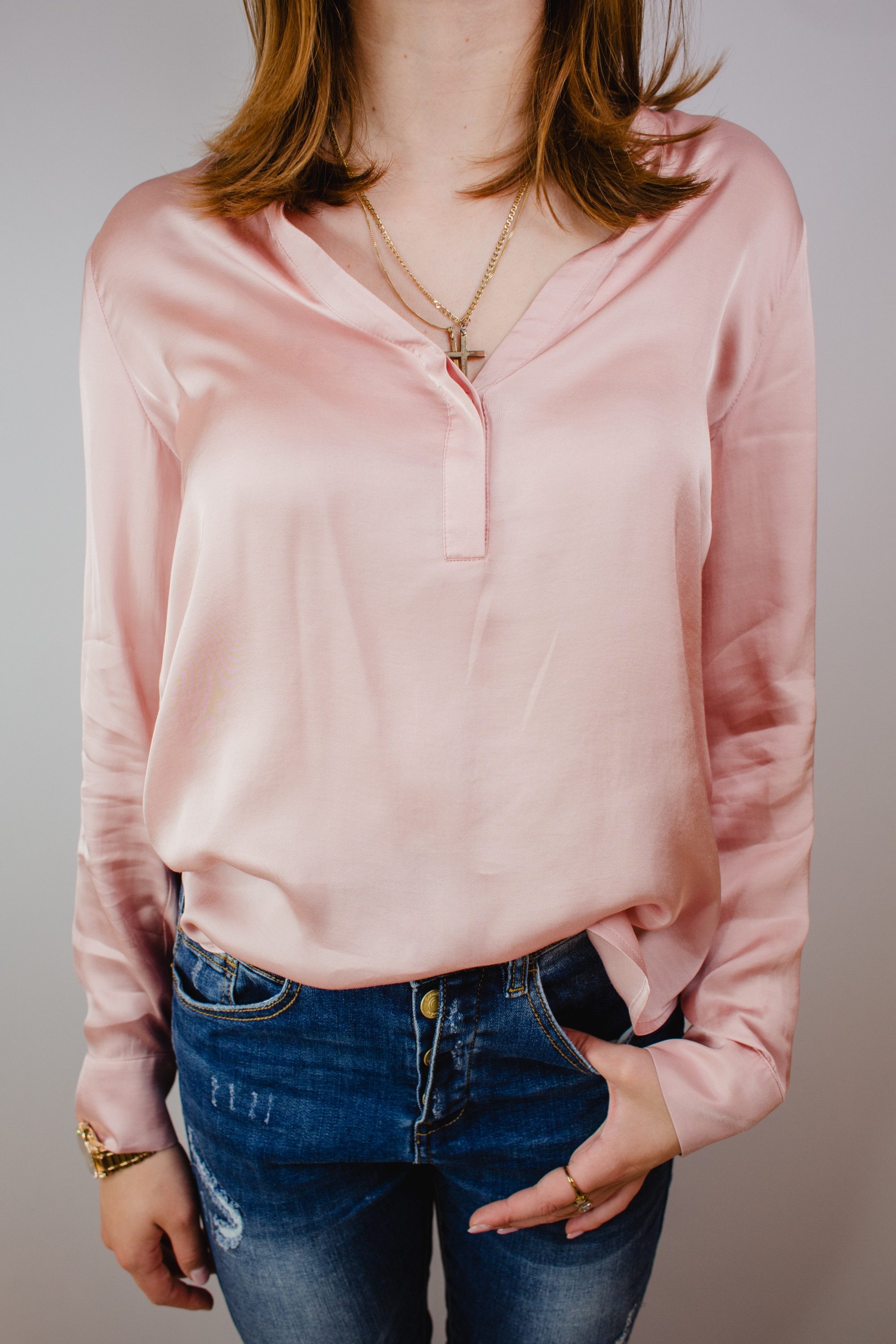 CATNOIR Hemdbluse Bluse CATNOIR rose