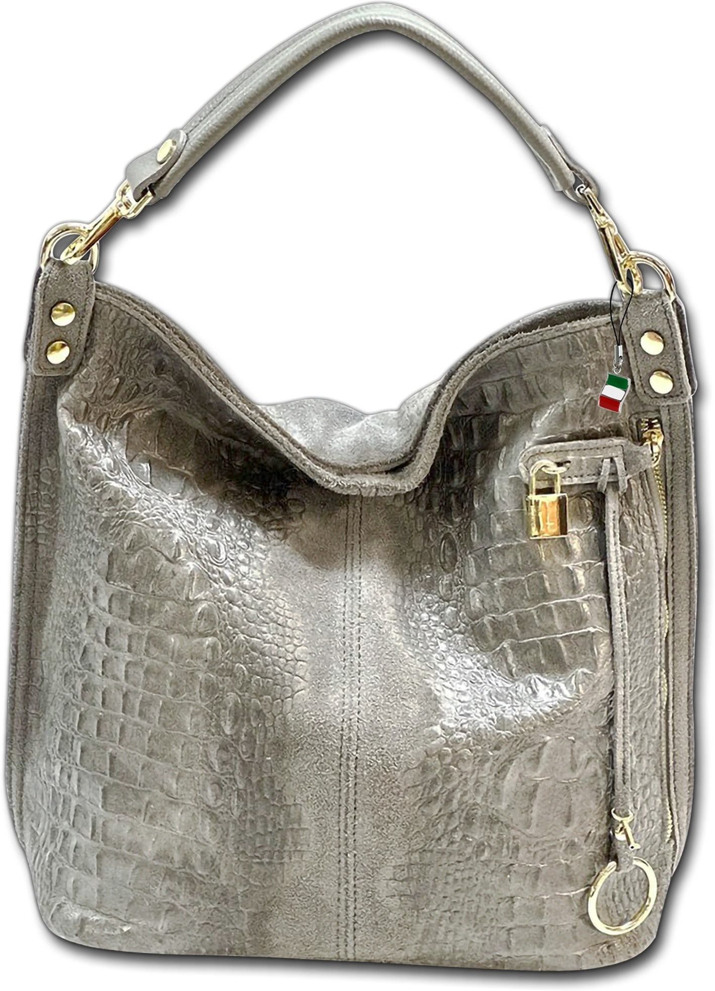 Shopper Beuteltasche Shopper grau Florence