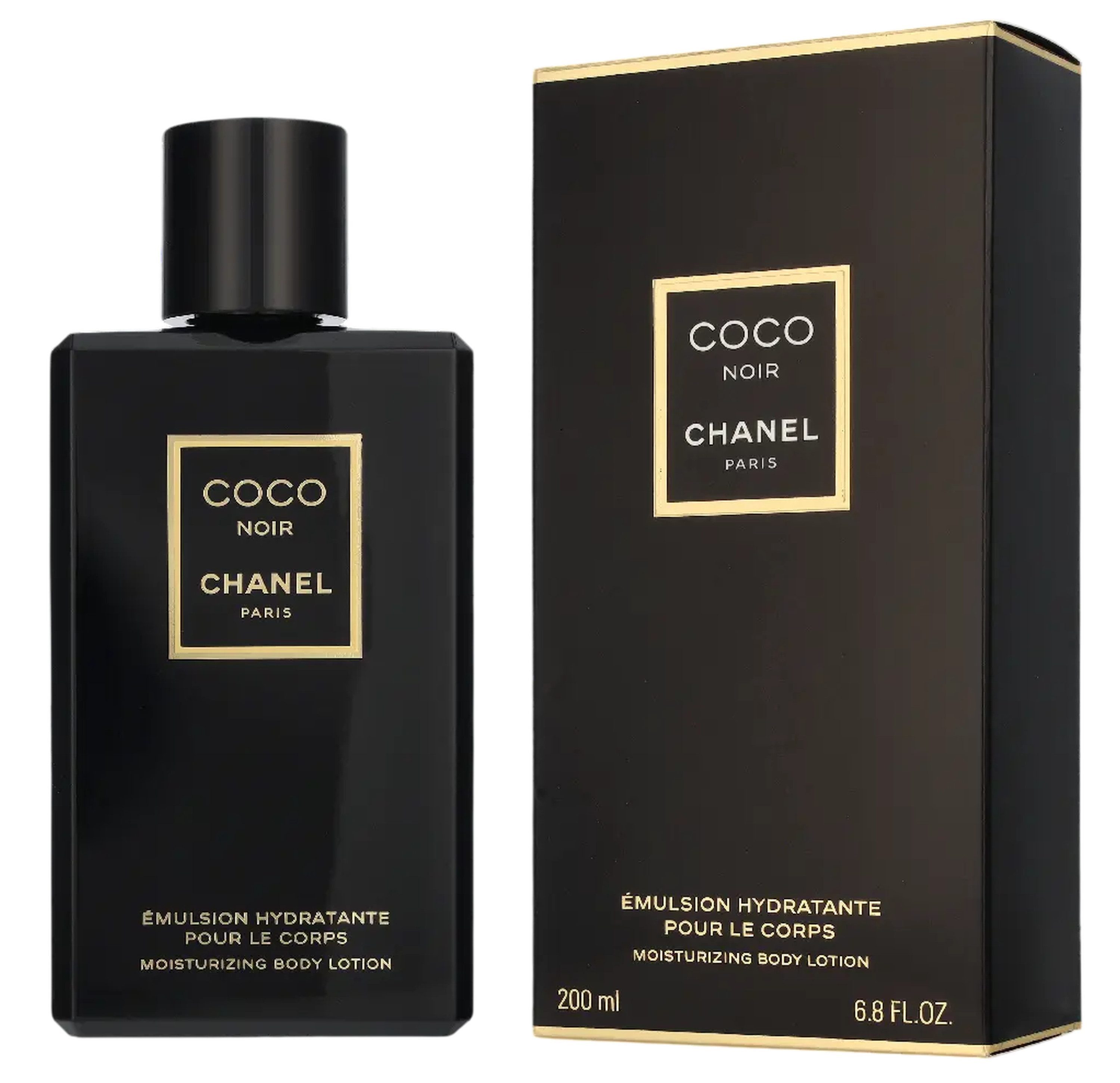 CHANEL Körperlotion Coco Noir Körperemulsion Damen Bodylotion, Orientalisch-blumiger Duft mit Grapefruit, Rose und Patchouli