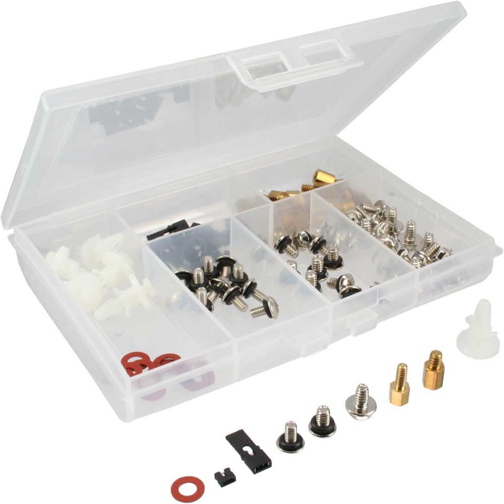 Inline Kabelbinder InLine® 77789C PC-Schraubenset, 96-teilig, für PC-Montage