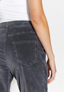 AENGELS Slim-fit-Jeans Slim-Fit-Jeans Clare Fancy Belt mit Ziernähten mit Label-Applikationen