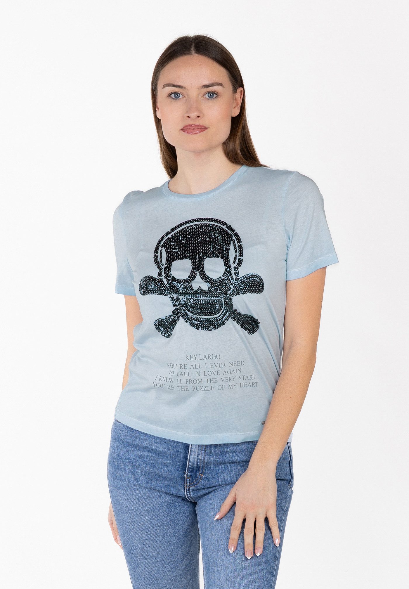 T-Shirt WT BONE round