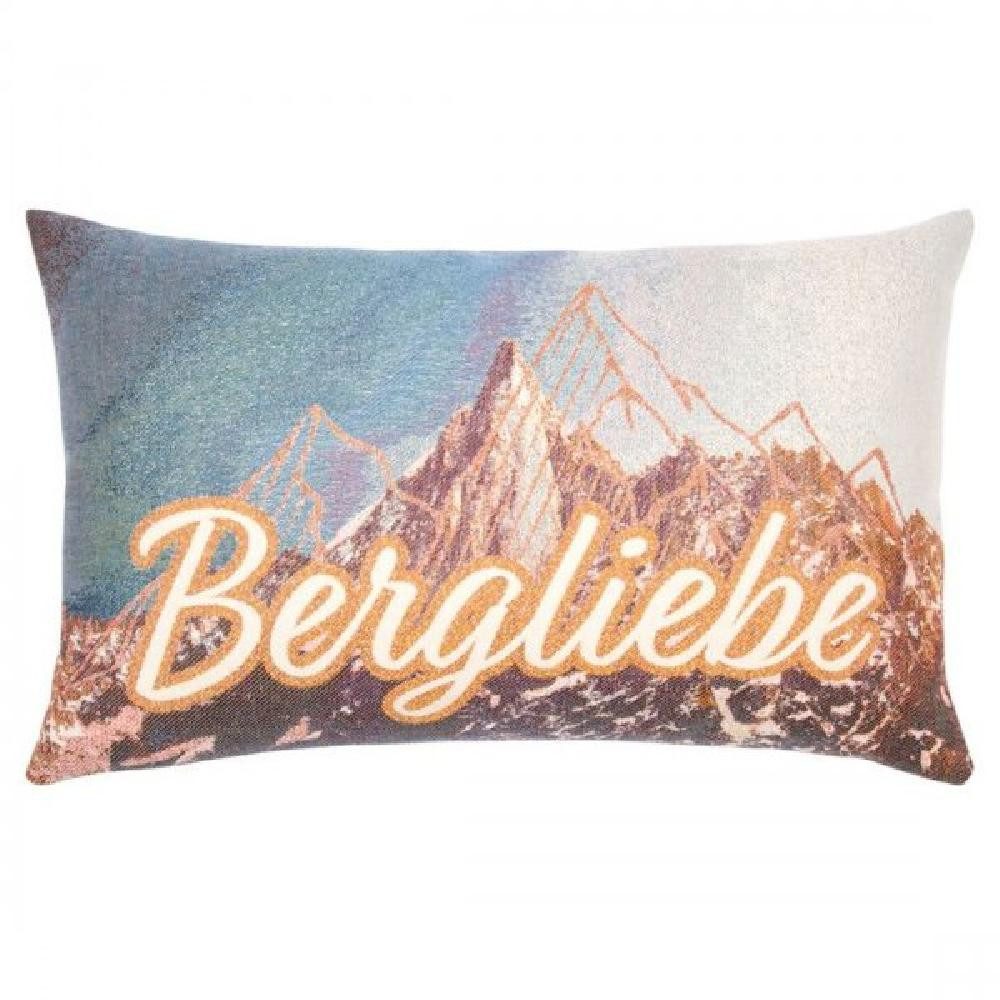 PAD Kissenhülle Kissenhülle Peak Bergliebe Blue (35x60cm)