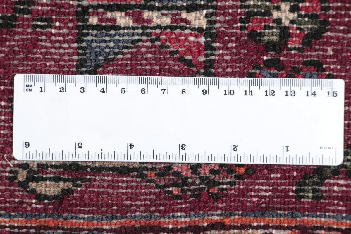 Orientteppich Hamadan 108x199 Handgeknüpfter Orientteppich mm Läufer, 8 Nain Höhe: Trading, Perserteppich / rechteckig