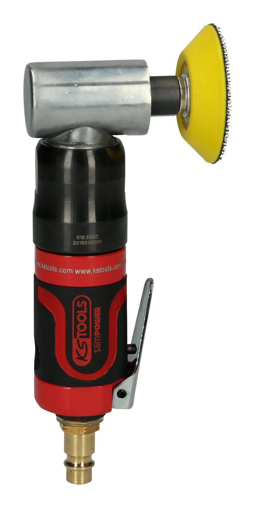 KS Tools SlimPOWER Polishing Machine, 5000 max. RPM, 1/4" Mini Air Polisher