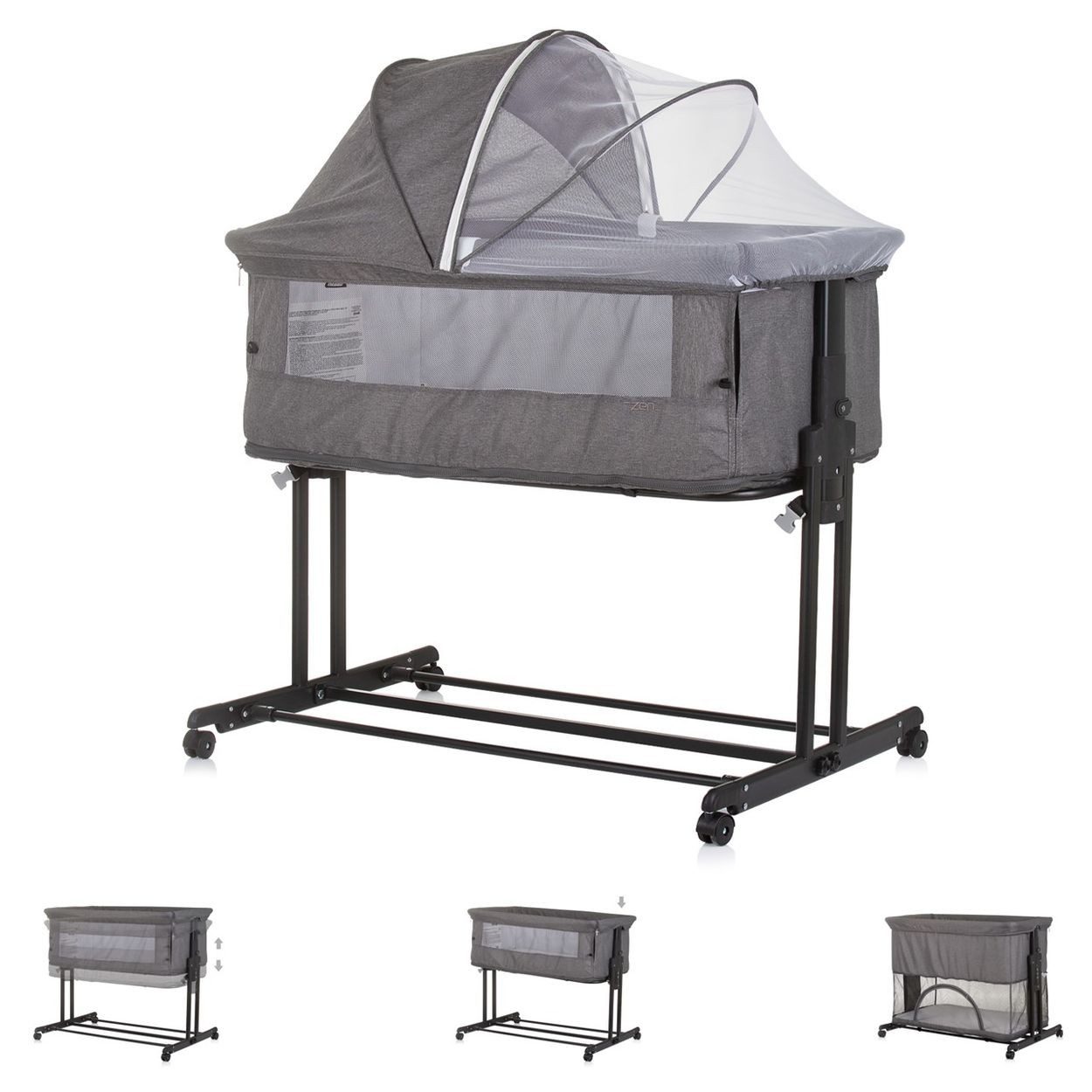 Komplettbett Beistellbett 2 in 1 Zen
