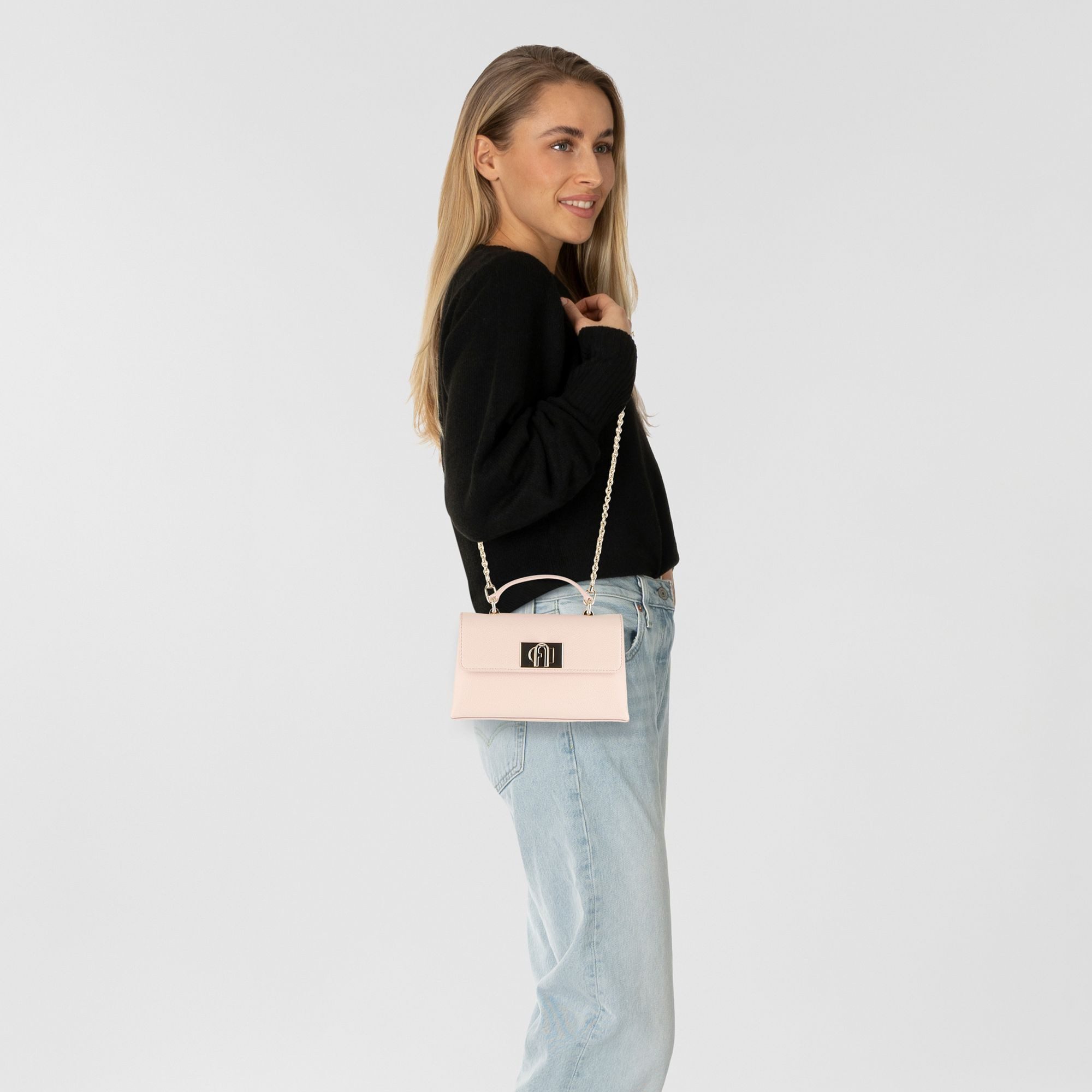 Furla Henkeltasche 1927, Leder günstig online kaufen