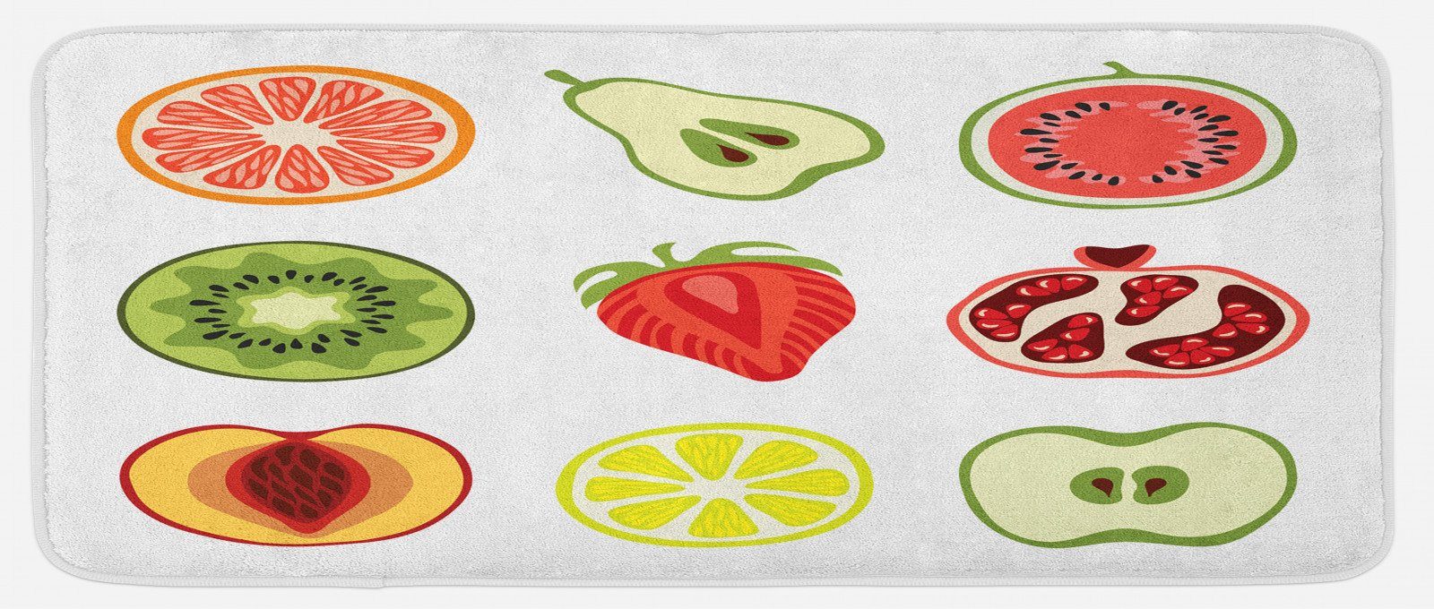 Küchenläufer »Plüsch Dekorative Küchenmatte mit rutschfester Rückseite