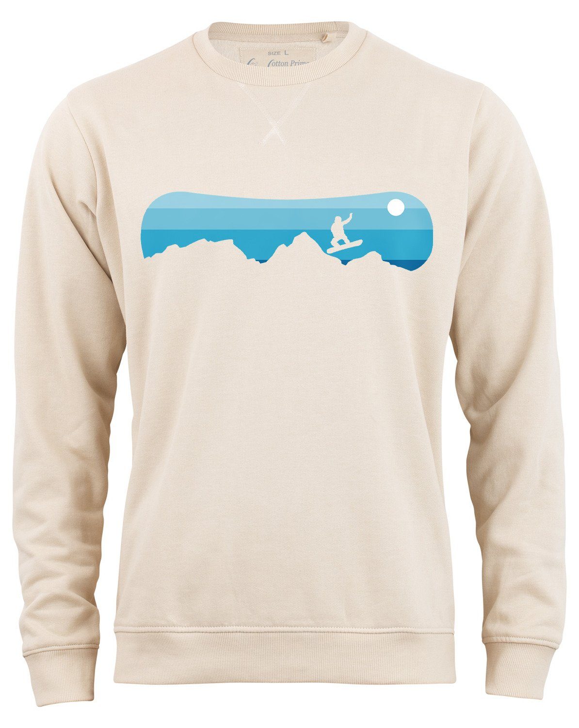 Cotton Prime® Sweatshirt mit weichem Innenfleece Beige | Sweatshirts
