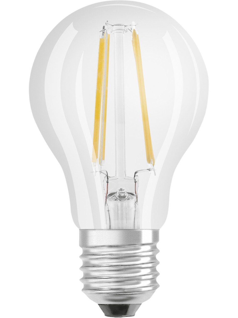 Osram LED-Leuchtmittel Osram LED Цибулини E27 7W warmweiß, klar, Nicht dimmbar nicht Smart Home-fähig