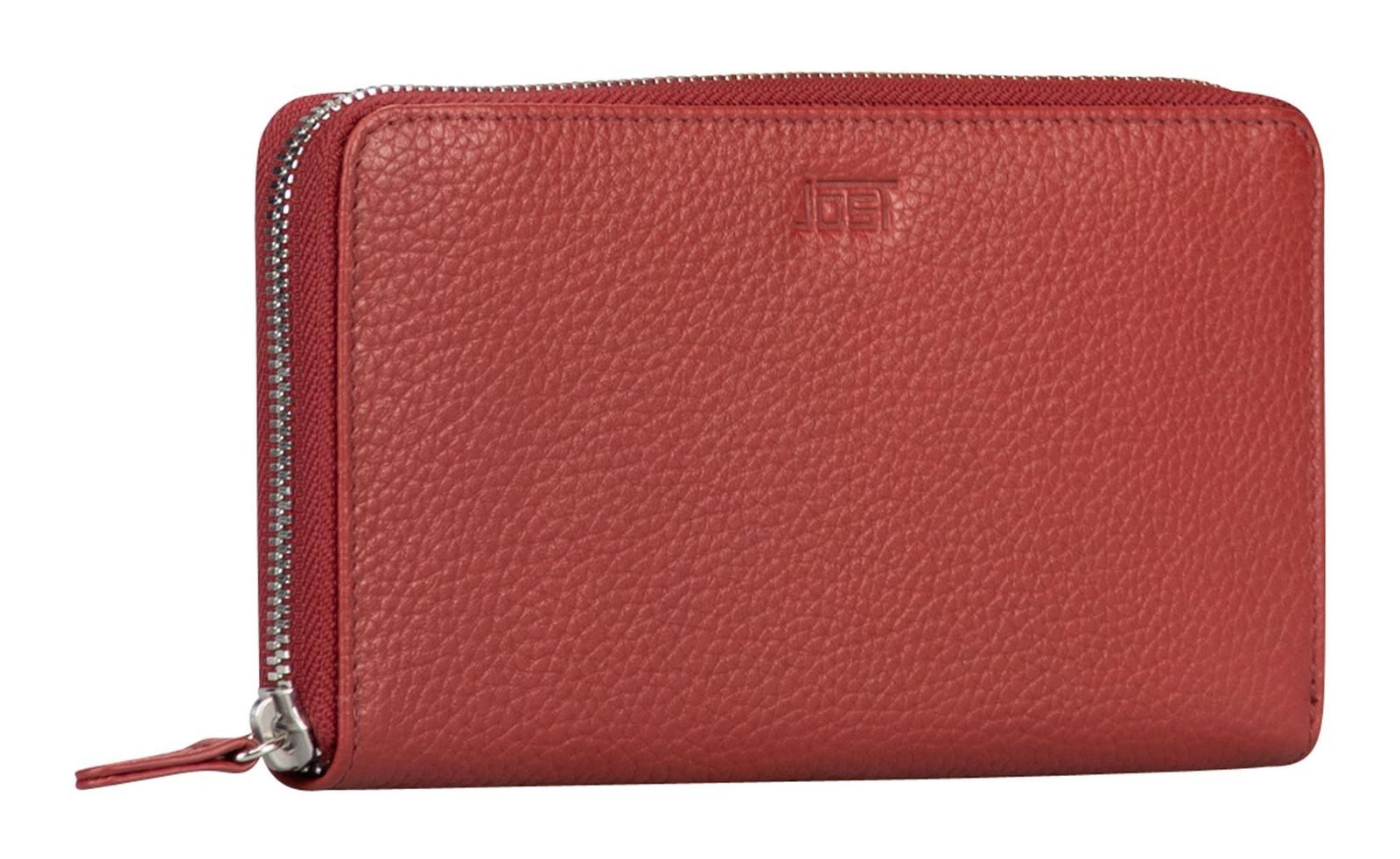Jost Geldbörse Zip Wallet, aus echtem Rindsleder