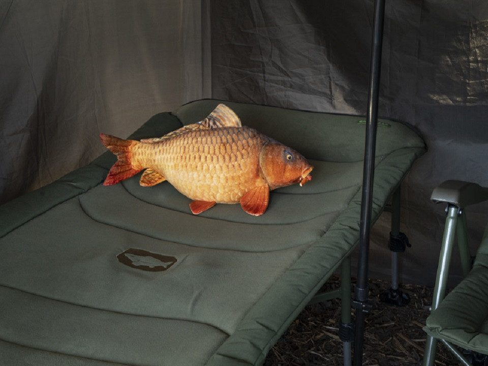 Delphin.sk Angelschirm Plüschtier Karpfen oder Hecht 60cm - Kuschel - Deko - Kissen - Angeln