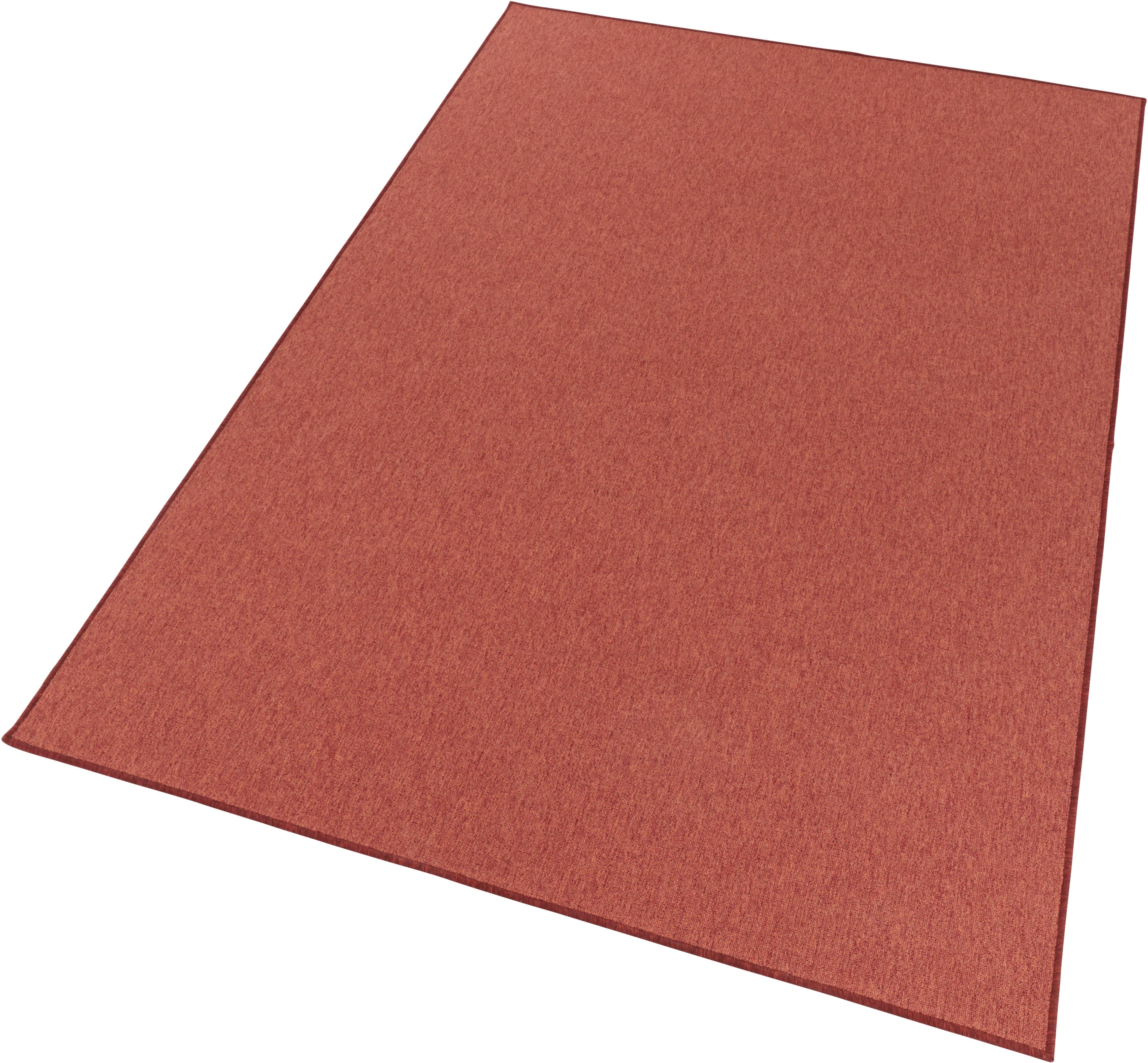 HANSE Home Teppich Casual, rechteckig, Höhe: 4 mm, Kurzflor, Unifarben, Weich, Wohnzimmer, Schlafzimmer, Esszimmer, Flur