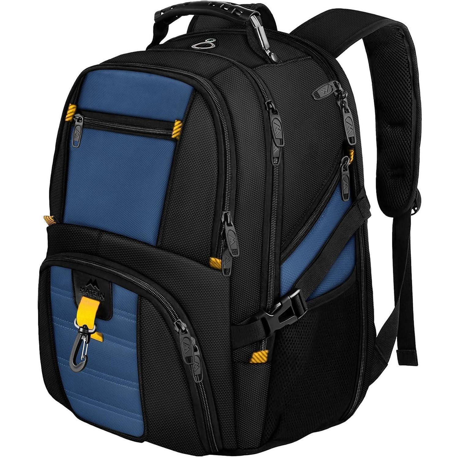 LuxusKollektion Laptoprucksack Rucksack Herren Groß 55L Königsblau